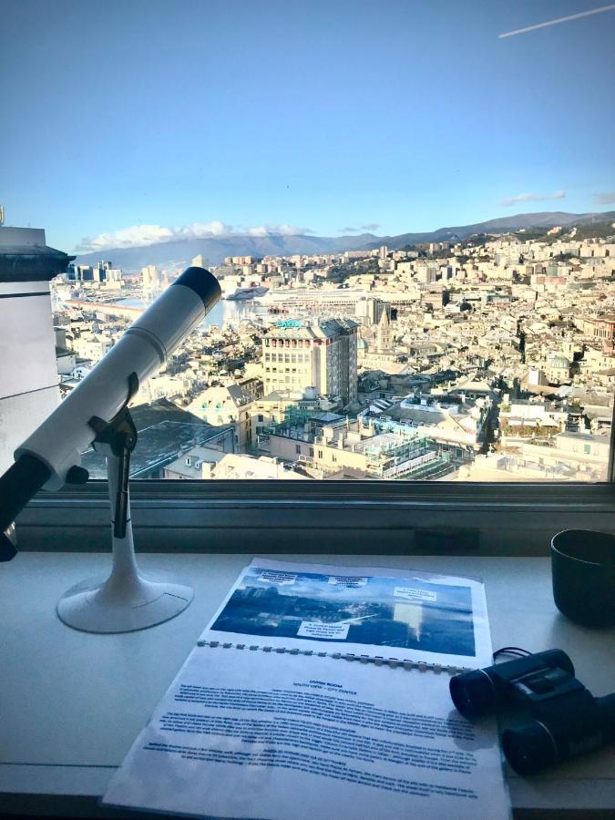 Central Penthouse With Spectacular Sea And City Views Génova Exterior foto